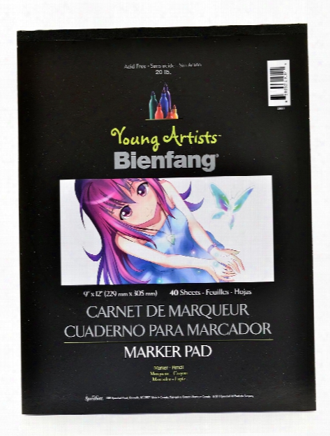 Young Artists Marker Pad 9 In. X 12 In. Pad Of 50 Sheets