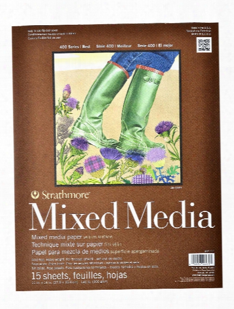 400 Series Mixed Media Pad 6 In. X 8 In. 15 Sheets