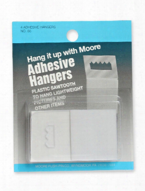 Adhesive Sawtooth Hanger Pack Of 4 Pack Of 4