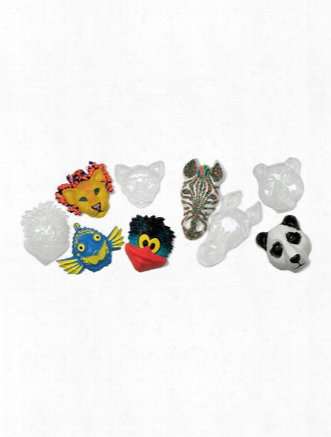 Animal Face Forms Pack Of 5