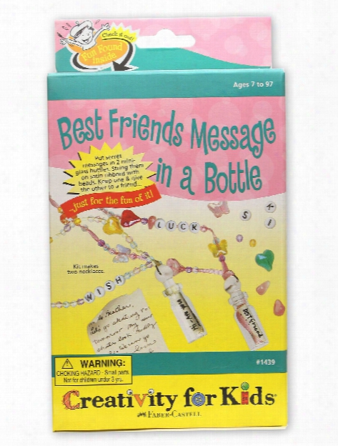 Best Friends Messages In A Bottle Mini Kit Each