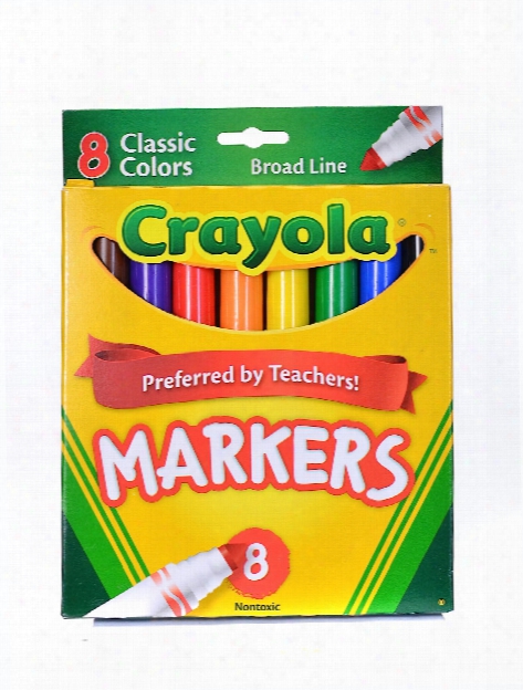 Classic Colors Marker Sets Broad Box Of 10