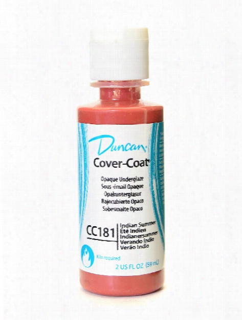 Cover-coat Opaque Underglazes Miami Pink 2 Oz.