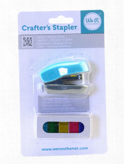 Crafter's Stapler & Colored Staples Each