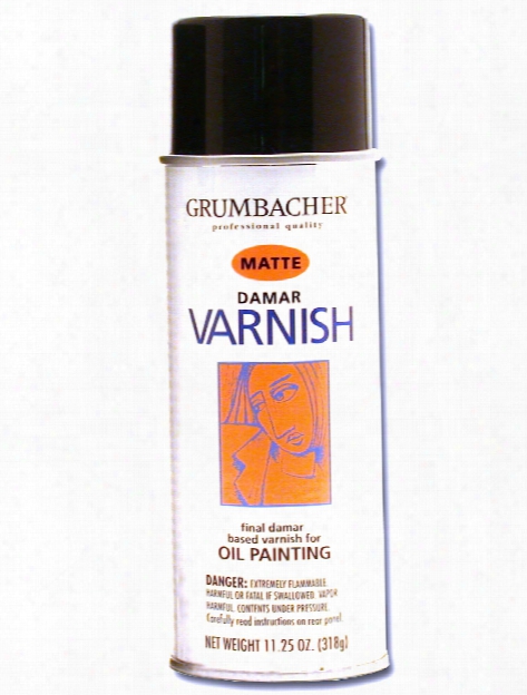 Damar Varnish Spray Matte 11 1 4 Oz.