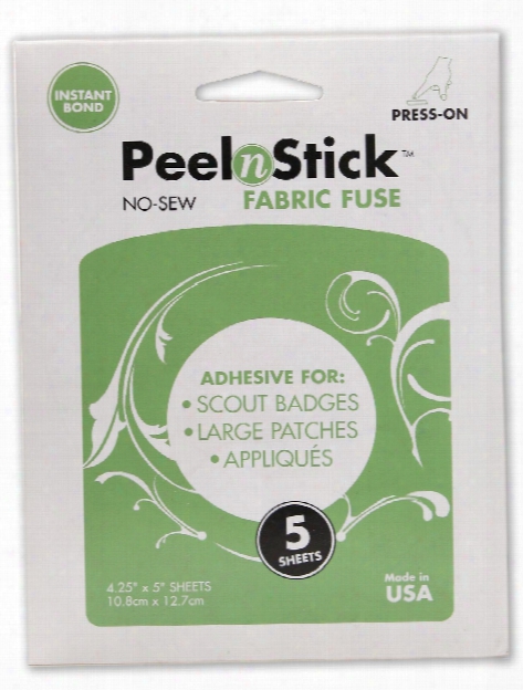 Fabric Fuse Adhesive Pack Of 5 Sheets