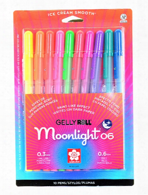 Gelly Roll Moonlight Pens Sets 06 Fine Set Of 10