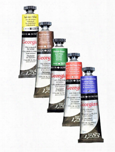 Georgian Oil Colours Ivory Black 225 Ml