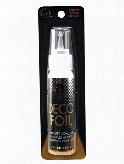 Icraft Deco Foil Transfer Adhesive 2.1 Fl. Oz. Bottle