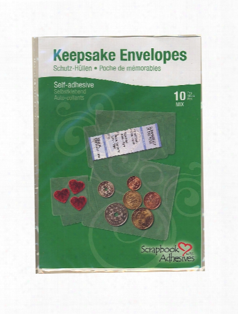 Keepsake Envelopes Pack Of 10