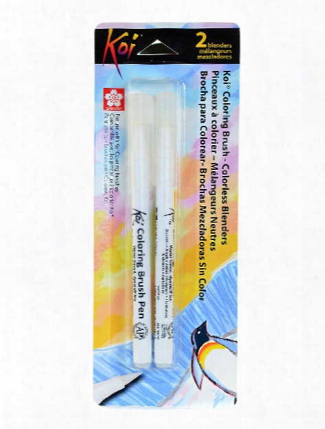 Koi Coloring Brush - Colorless Blenders Pack Of 2