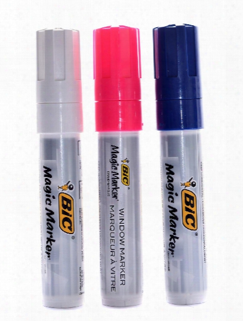 Magic Marker Window Marker Jumbo Chisel Tip Yellow 1 Piece