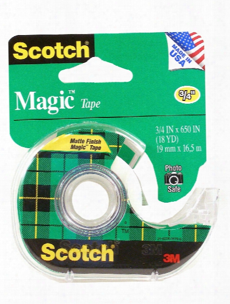 Magic Tape 3 4 In. X 72 Yd. Refill Roll With 3 In. Core