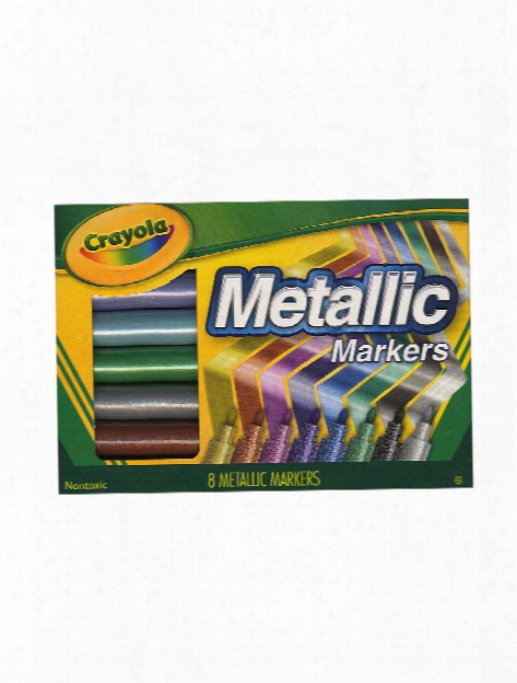 Metallic Markers Pack Of 8