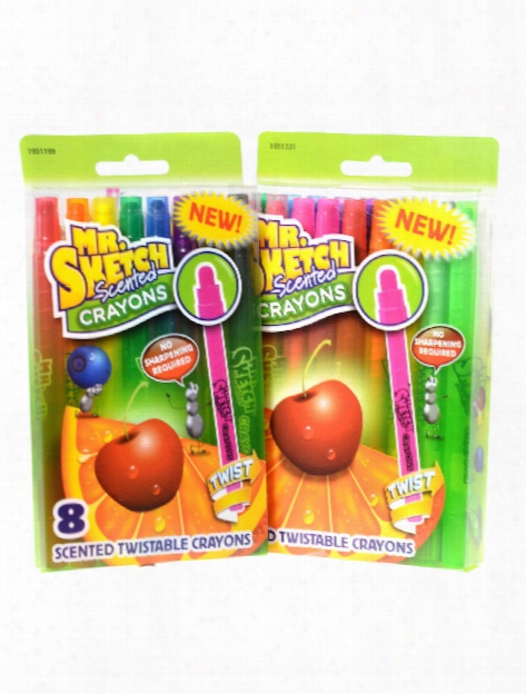 Mr. Sketch Scented Twist Crayons Set Of 18