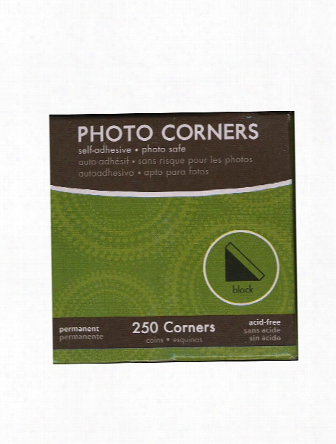 Photo Corners Black Box  Of 250