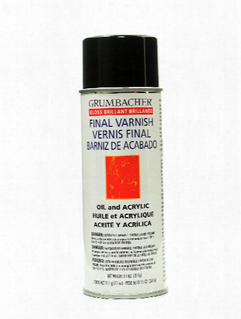 Picture And Oil Painting Varnish Gloss 11 Oz.