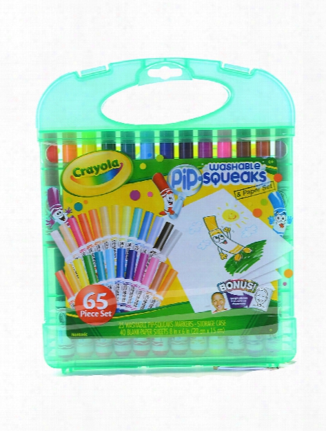 Pip-squeaks Washable Markers Kit Each