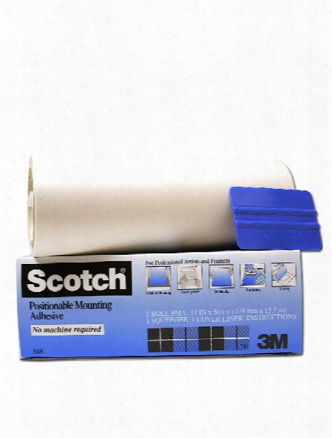 Positionable Mounting Adhesive 568 16 In. X 50 Ft.