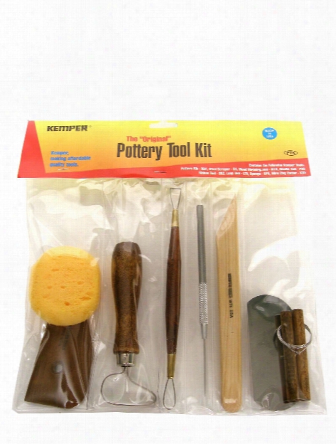 Pottery Tool Kit Set Of 8