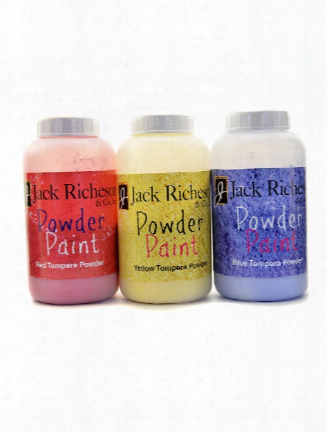 Powder Tempera Paint Red 16 Oz. Jar