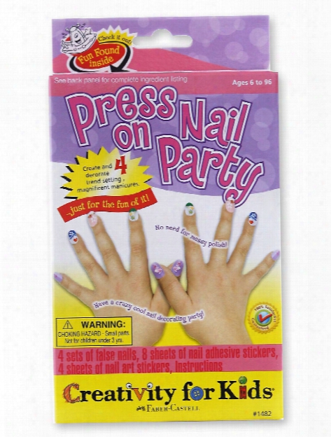 Press On Nail Party Mini Kit Each