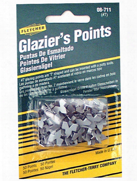 Push Mate And  Glazier's Points Glazier's Points Pack Of 50