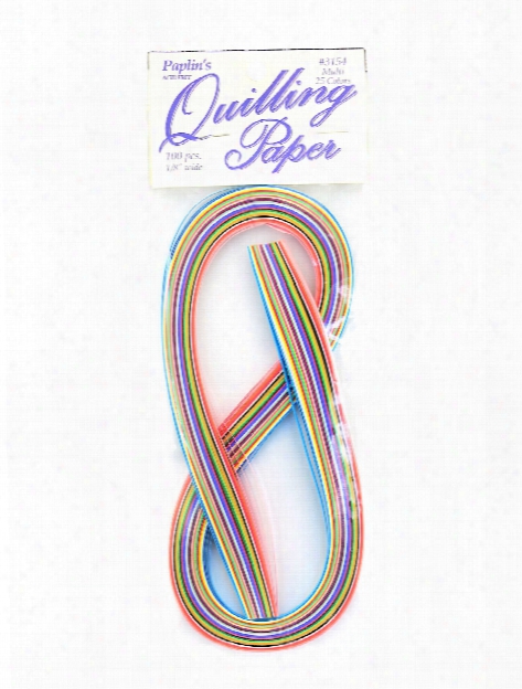 Quilling Paper 1 8 In. X 22 3 4 In. Pearl Pack Of 100