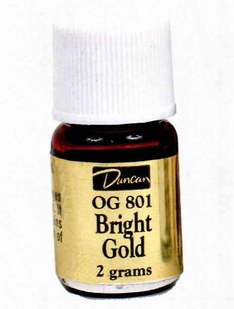 Real Gold Overglazes Bright Gold