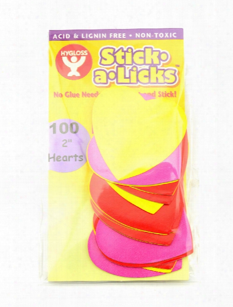 Stick A Licks Stars 2 In. Pack Of 100