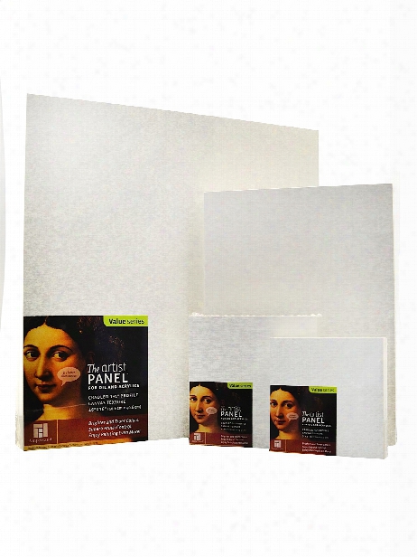 The Artist Panel Canvas Texture Cradled Profile 4 In. X 4 In. 3 4 In.