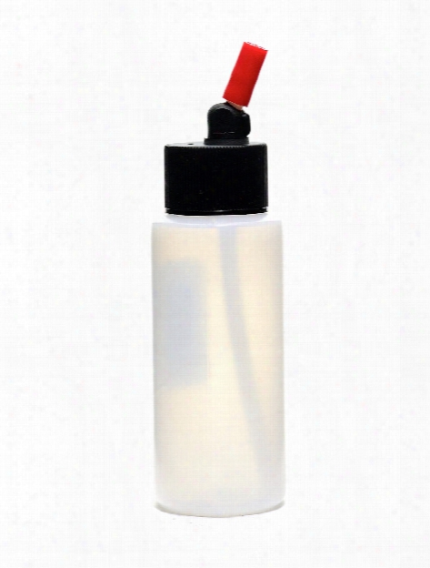 Translucent High Strength Cylinder Bottles With Caps 2 Oz. Translucent No-rust Cap