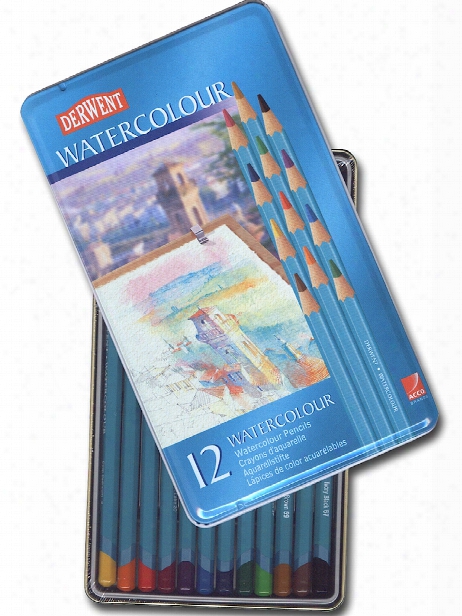 Watercolor Pencil Sets In Tins Set Of 72