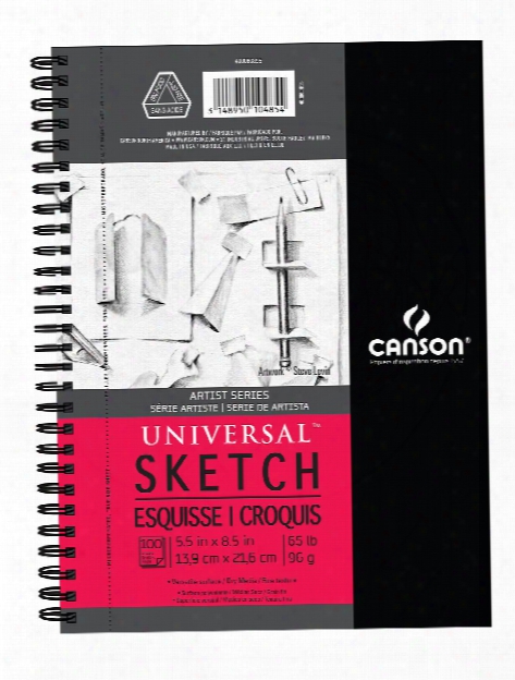 Artist Series Sketch Book 5.5 In. X 8.5 In. 100 Sheets