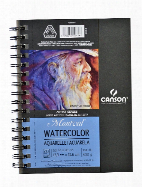 Artist Series Watercolor Book 5.5 In. X 8.5 In. 20 Sheets