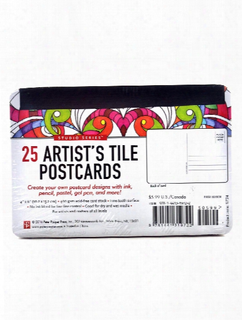 Artist's Tile Postcards Each