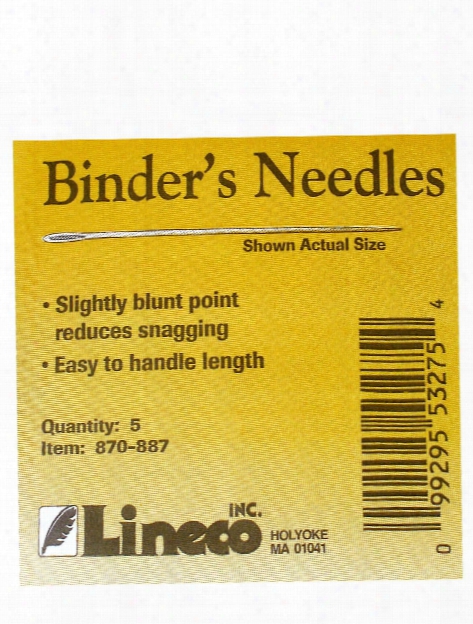 Bookbinders Needles Pack Of 5