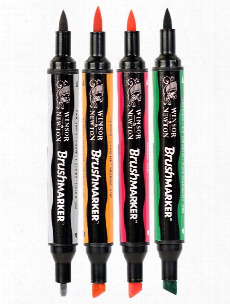 Brushmarkers Black