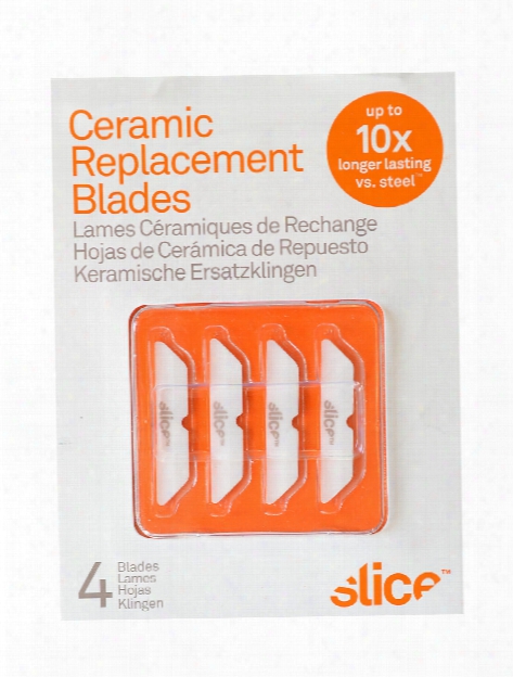 Ceramic Replacement Blades Pack Of 4