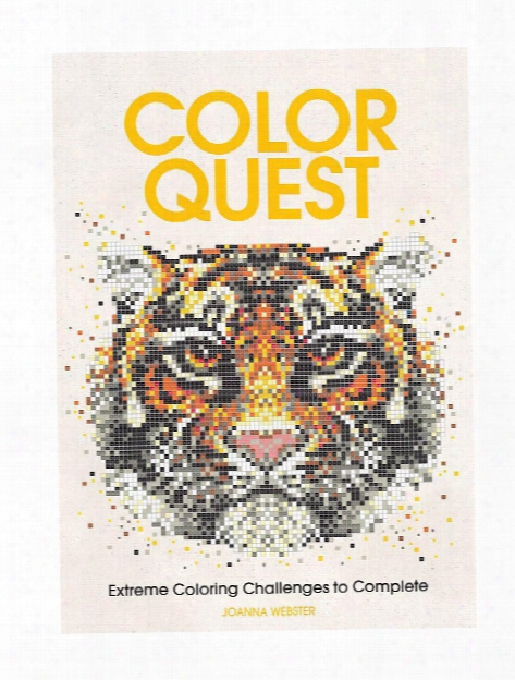 Color Quest Adult Coloring Book Animals