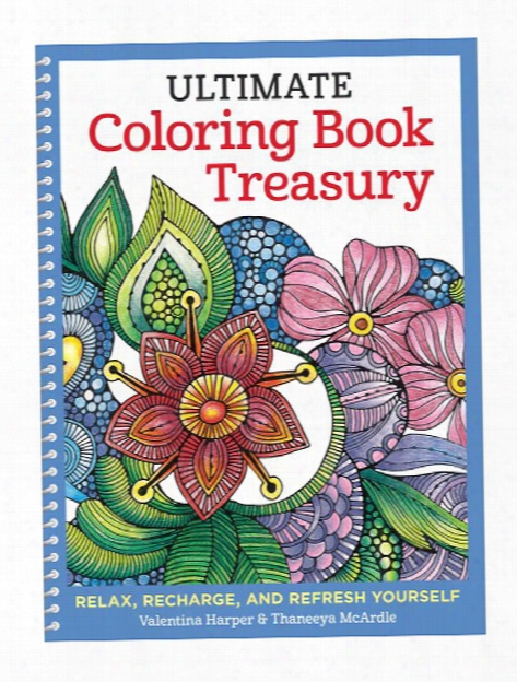 Coloring Book Treasury Mandalas And More