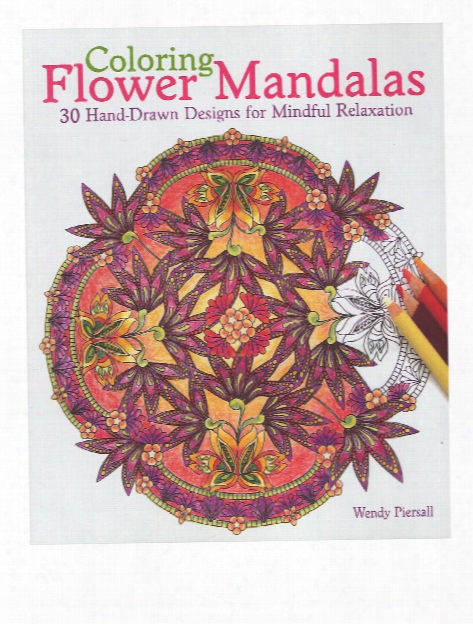 Coloring Flower Mandalas Each