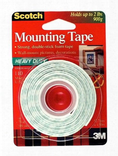 Foam Mounting Tape 1 2 In. X 150 In. Roll