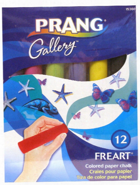 Freart Colored Chalk Set Box Of 12