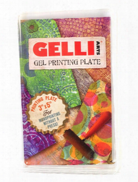 Gelli Printing Plates Round 4 In.