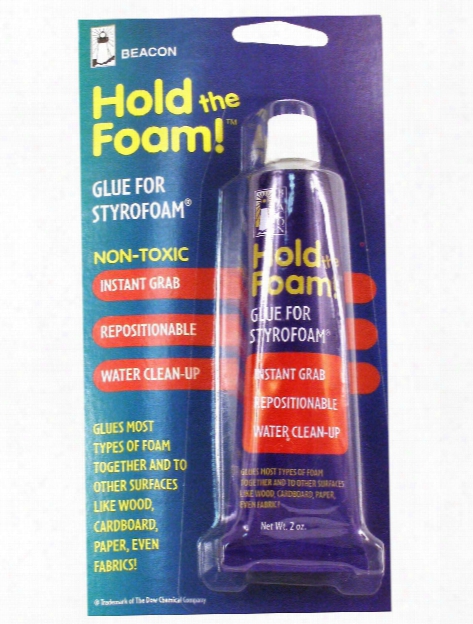 Hold The Foam Adhesive 2 Oz.