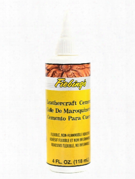 Leathercraft Cement 4 Oz. Bottle