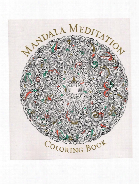 Mandala Meditation Coloring Book Each