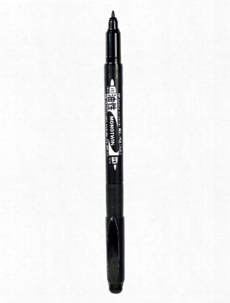 Mono Twin Permanent Marker Black