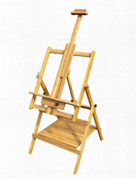 Pecos Solid Bamboo Easel Adjustable Angle Style